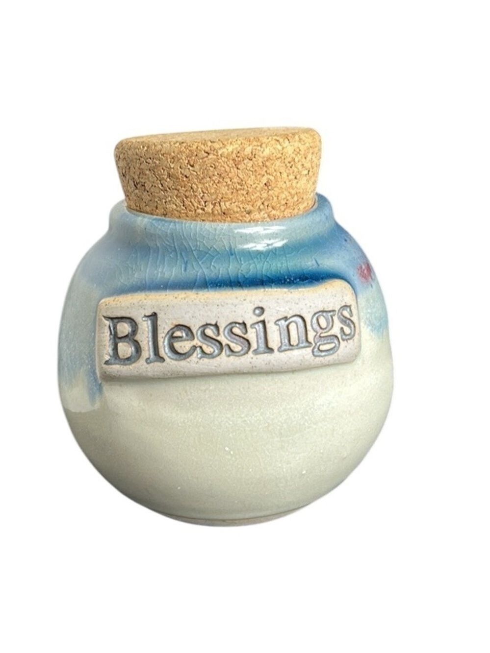 Tumbleweed Pottery Handcrafted Blessings Jar